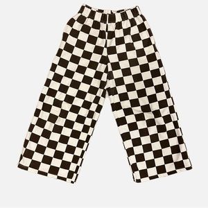 Ascot + Hart checkered pant